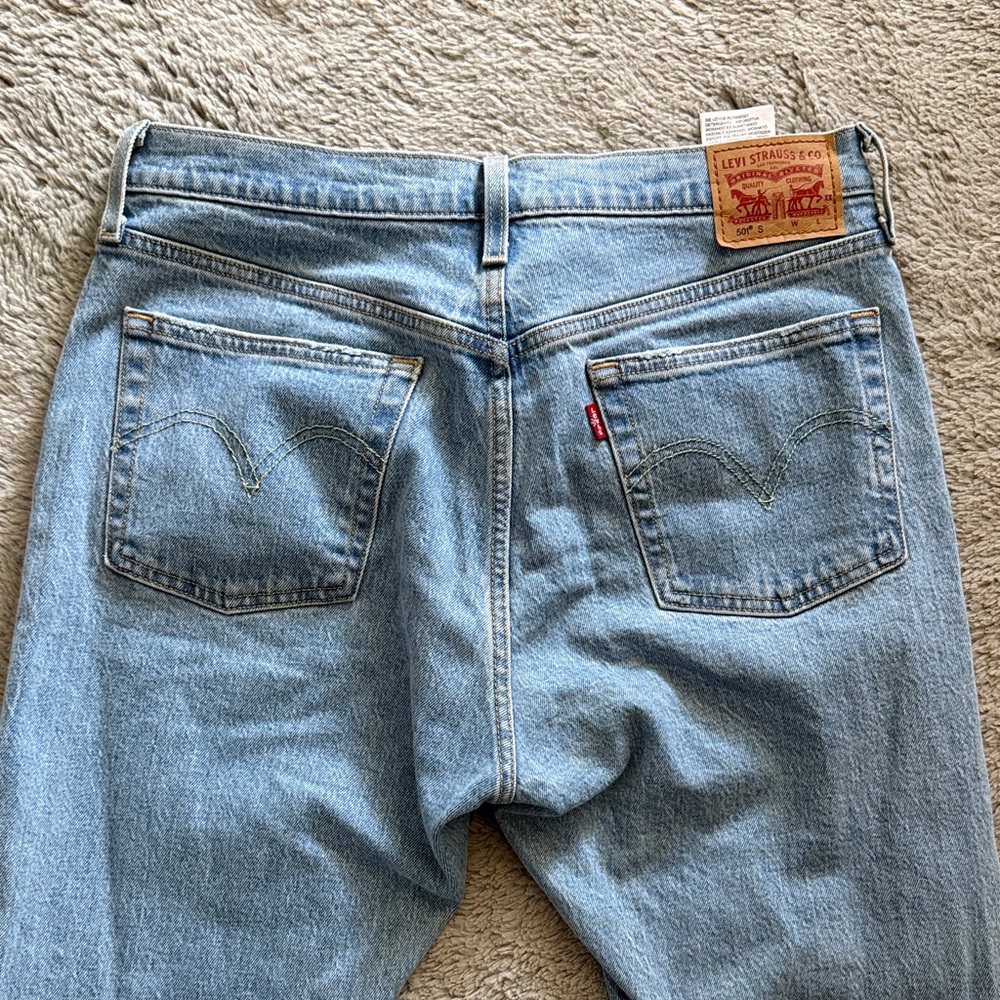 Levi's women’s Classic Blue Straight Jeans